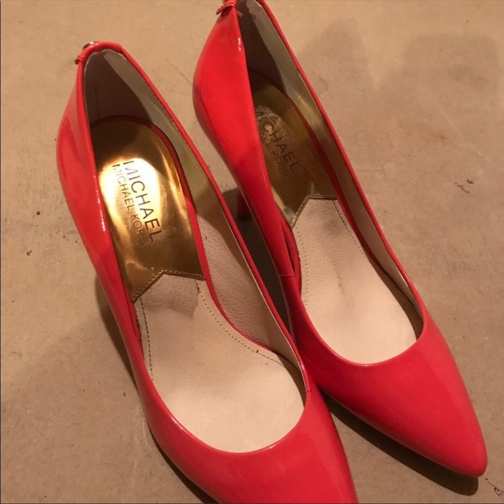 Michael Kors, size 7.5 heels, worn twice!